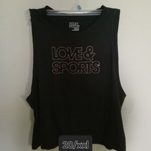Love and sports tank